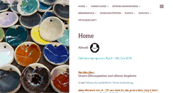 Desktop Screenshot of keramikwerk.ch